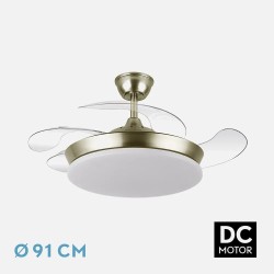 Ventilador Tridente Mini Cuero