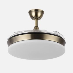Ventilador Tridente Mini Cuero