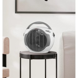 Termoventilador Llama Blanco/gris