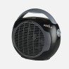 Termoventilador Llama Negro/gris