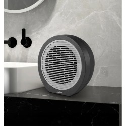 Termoventilador Brindisi Negro/gris