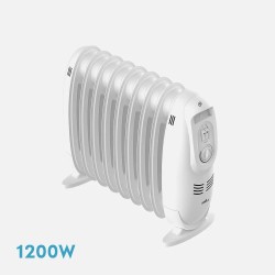 Radiador Aceite Irlanda 1200w Blanco