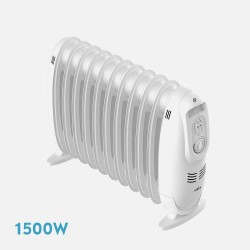 Radiador Aceite Irlanda 1500w Blanco