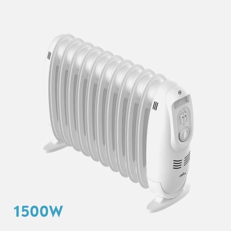 Radiador Aceite Irlanda 1500w Blanco