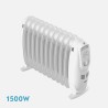 Radiador Aceite Irlanda 1500w Blanco