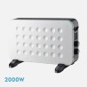 Convector Hogar 2000w Blanco