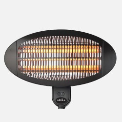 Calefactor Exterior Cuarzo Austral 2000w Neg Pared