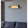Calefactor Exterior Cuarzo Austral 1500w Negro/cromo