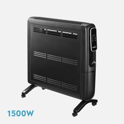 Emisor Termico Aluminio Alpino 1500w Negro