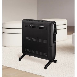 Emisor Termico Aluminio Alpino 1500w Negro