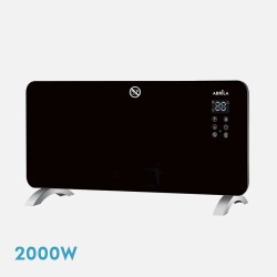 Emisor Termico Cristal Gaban 2000w Negro