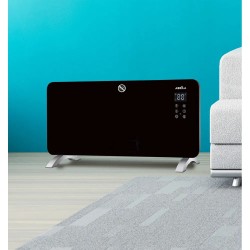 Emisor Termico Cristal Gaban 2000w Negro