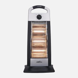 Estufa Candente 1200w Negro/plata