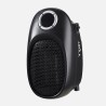 Mini Termoventilador Ceramico Malasia 500w Negro