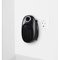 Mini Termoventilador Ceramico Malasia 500w Negro