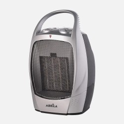 Termoventilador Ceramico 1500w Negro/plata oscilante