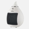 Termoventilador Ceramico 1500w Blanco/cromo