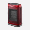 Termoventilador Ceramico PTC Fogon 1500w Rojo