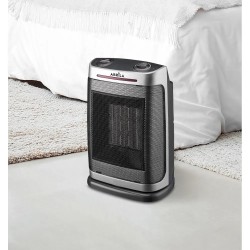 Termoventilador Ceramico PTC Fogon 1500w Plata
