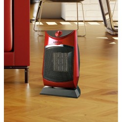 Termoventilador Ceramico PTC Calidez 1500w Rojo