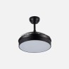 Ventilador Dc Cala Niquel 48w 4800lm 3asp.desp 91d 6 Velocidades 3000-4000-6000k Remoto+temporiza+memoria