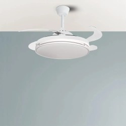 Ventilador Papiro Blanco 107CM