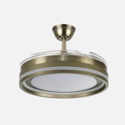 Ventilador Cerrato Cuero 107CM