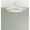 Ventilador Blondi Blanco/haya 107CM