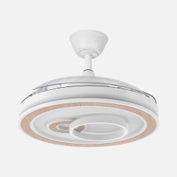Ventilador Sultan Blanco/haya 107CM