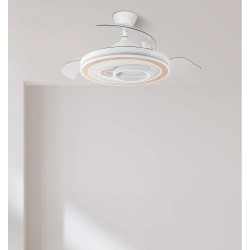 Ventilador Sultan Blanco/haya 107CM