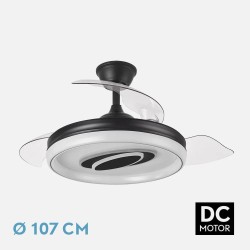 Ventilador Maracana Negro 107CM