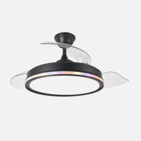 Ventilador Cacique Negro 107CM