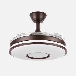 Ventilador Dani Marron 106d