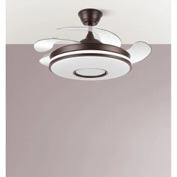 Ventilador Dani Marron 106d
