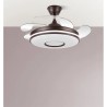 Ventilador Dani Marron 106d