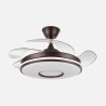 Ventilador Dani Marron 106d