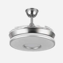 Ventilador Dc Dani 59w 6980lm 6velocidades 91d 3000-4000-6000k Remot+reg.intensidad+memor+temporiz