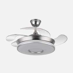 Ventilador Dc Dani 59w 6980lm 6velocidades 91d 3000-4000-6000k Remot+reg.intensidad+memor+temporiz