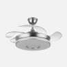 Ventilador Dc Dani 59w 6980lm 6velocidades 91d 3000-4000-6000k Remot+reg.intensidad+memor+temporiz