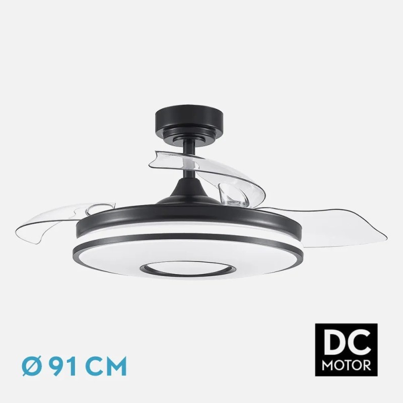 Ventilador Dc Dani 59w 6980lm 6velocidades 91d 3000-4000-6000k Remot+reg.intensidad+memor+temporiz Ventilador Dc Dani 59w 6980lm 6velocidades 91d 3000-4000-6000k Remot+reg.intensidad+memor+temporiz