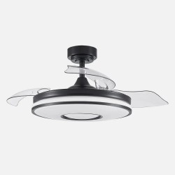 Ventilador Dc Dani 59w 6980lm 6velocidades 91d 3000-4000-6000k Remot+reg.intensidad+memor+temporiz