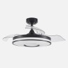 Ventilador Dc Dani 59w 6980lm 6velocidades 91d 3000-4000-6000k Remot+reg.intensidad+memor+temporiz