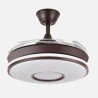 Ventilador Dc Dani 59w 6980lm 6velocidades 91d 3000-4000-6000k Remot+reg.intensidad+memor+temporiz