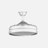 Ventilador Dc Mandarin Blanco 72w 3aspas 108d Reg.intensidad 7200lm 3000-4000-6500k Remoto+memoria+temporizador