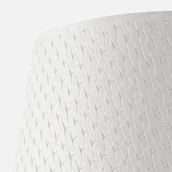 Sobremesa Crasas 1xe14 Blanco/oro 49x27x27 Cm