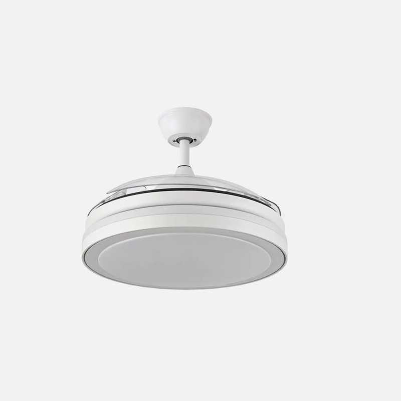 Ventilador Dc Esparta Mini Blanco 72w 6120lm 3asp.desp 91d 3000-4000-6000k Remoto+temporizador+memoria Ventilador Dc Esparta Mini Blanco 72w 6120lm 3asp.desp 91d 3000-4000-6000k Remoto+temporizador+memoria