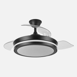 Ventilador Dc Esparta Mini Blanco 72w 6120lm 3asp.desp 91d 3000-4000-6000k Remoto+temporizador+memoria