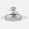Ventilador Dc Esparta Mini Blanco 72w 6120lm 3asp.desp 91d 3000-4000-6000k Remoto+temporizador+memoria