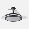 Ventilador Dc Esparta Plus 72w 6120lm Blanco 3 Aspas Desp. 107d 3 Colores C/Remoto+ Temporizador+ Memoria