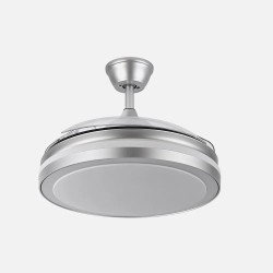 Ventilador Dc Esparta Plus 72w 6120lm Blanco 3 Aspas Desp. 107d 3 Colores C/Remoto+ Temporizador+ Memoria